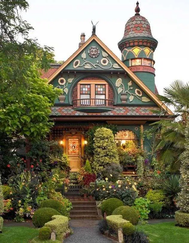 Casa Victoriana En Seattle Obra Arquitectónica