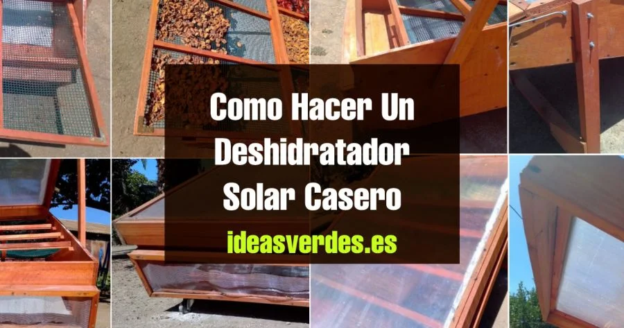 Construir un deshidratador solar