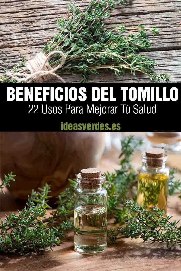 beneficios tomillo